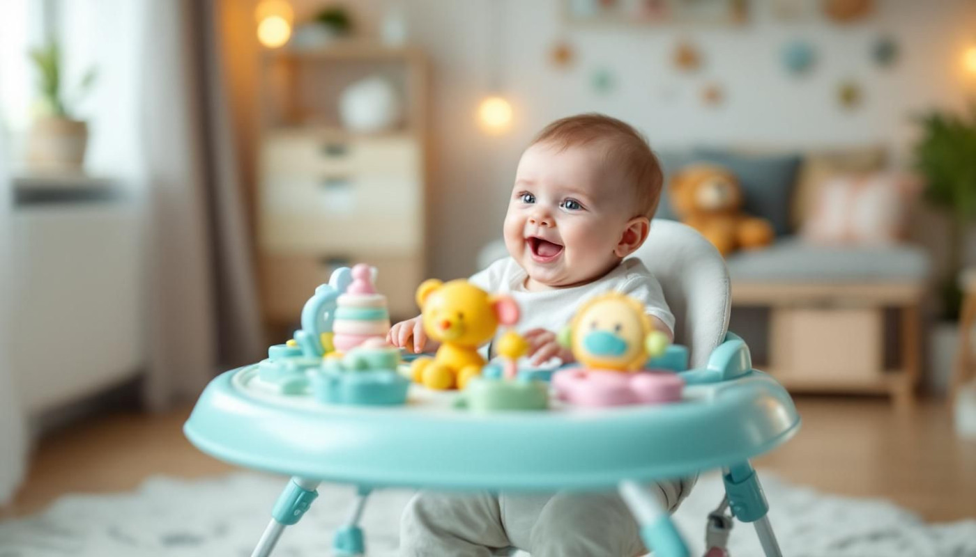 Comment choisir un trotteur adapté à l'éveil de votre enfant ?